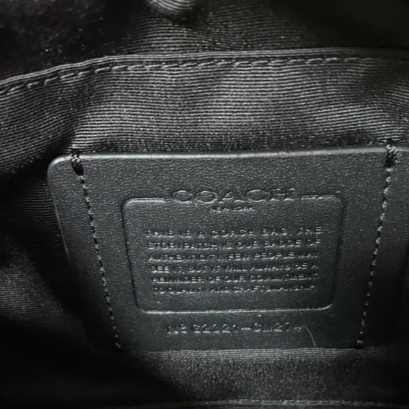 Rare. Authentic. Coach Men's Track Belt Bag in Purple and Yellow/Gold - Picture 9 of 14